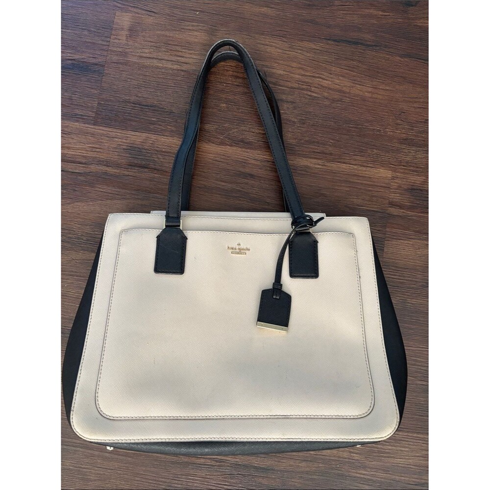 Kate Spade Cameron Street Zooey Tote Purse Designer Y2K SoHo Retro Leather